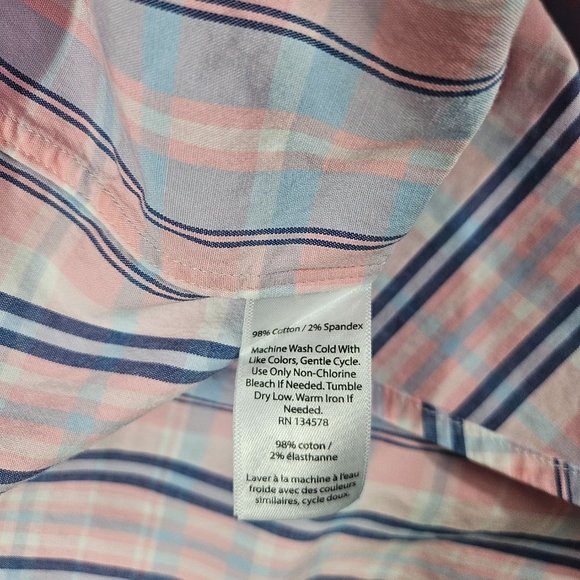 Vineyard Vines Shirt Mens 3XT Classic Fit Tucker Striped Button Down Long Sleeve - Picture 8 of 10